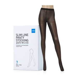 Атоми Слим Лайн Капроновые колготки (черный)