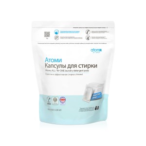 Атоми Капсулы для стирки (100 шт)